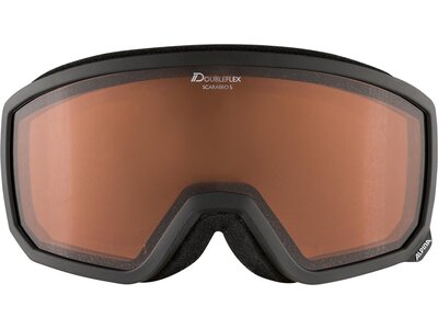 ALPINA Skibrille/Snowboardbrille "Scarabeo S DH" Braun
