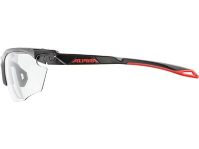ALPINA Sportbrille/Sonnenbrille "Twist Five HR VL+" Schwarz
