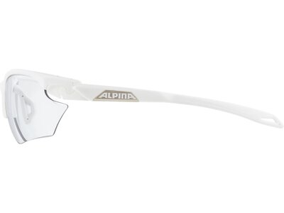 ALPINA Sportbrille/Sonnenbrille "Twist Five HR S VL+" Weiß