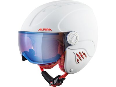 ALPINA Ski- und Snowboardhelm "Carat LE Visor HM." Grau