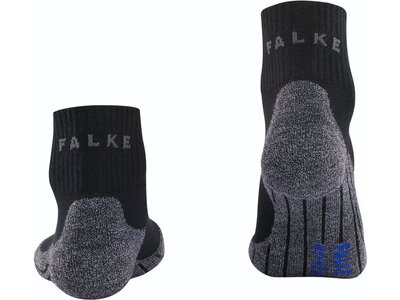 FALKE TK2 Short Cool Herren Socken Schwarz
