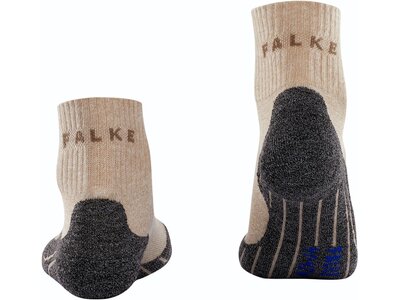 FALKE TK2 Short Cool Herren Socken Grau