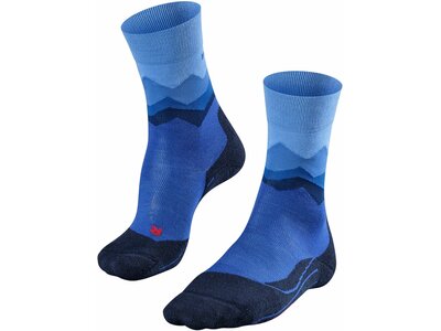FALKE TK2 Crest Damen Socken Blau