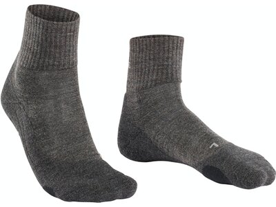 FALKE Herren Socken TK2 Wool Short Grau