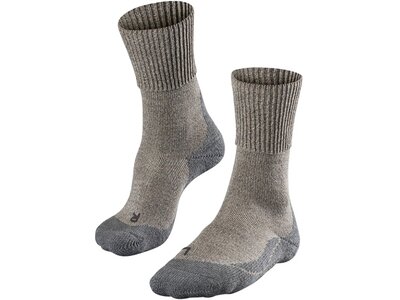 FALKE TK1 Wool Herren Socken Grau