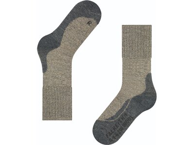 FALKE TK1 Wool Damen Socken Braun