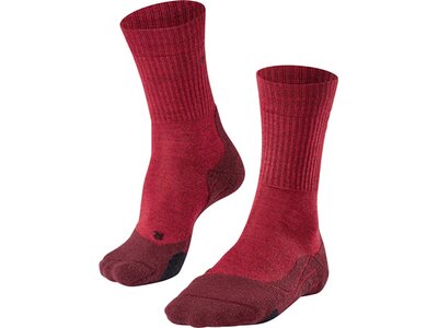 FALKE TK2 Wool Damen Socken Rot