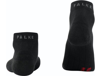 FALKE GO2 Short Damen Socken Schwarz