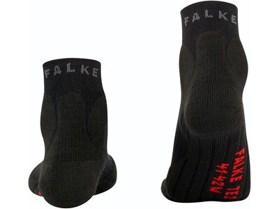 FALKE TE2 Short Damen Socken Schwarz