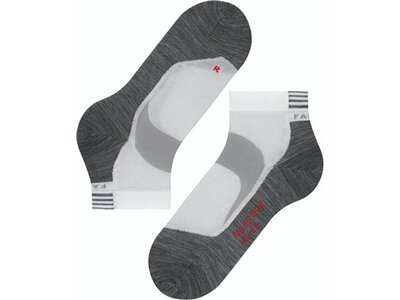 FALKE BC6 Short Racing Unisex Socken Weiß