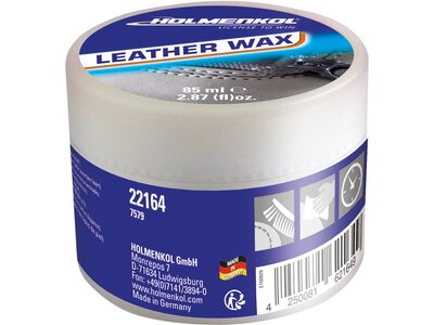 HOLMENKOHL Schuhpflegemittel Leather Wax 85 ml Blau