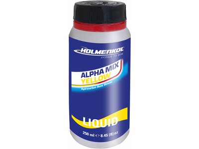 HOLMENKOL Alphamix YELLOW liquid 250 ml Grau