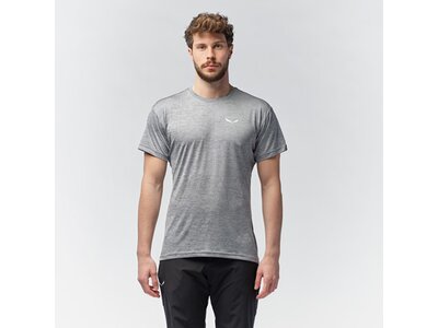 SALEWA Herren Shirt Puez Melange Dry M S/s TEE Grau