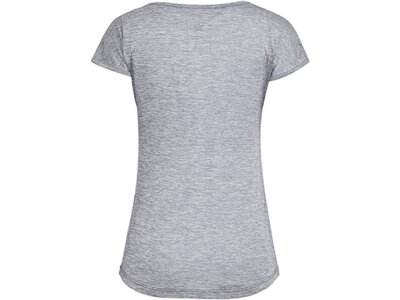 SALEWA Damen T-Shirt "Puez Melange Dryton" Silber