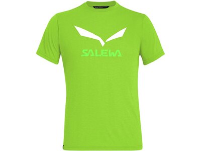 SALEWA Herren Shirt SOLIDLOGO DRI-REL Grün