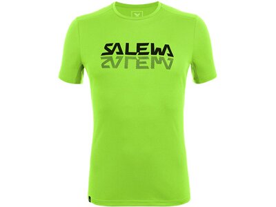 SALEWA Herren Shirt *SPORTY GRAPHIC DRY M S/S TEE Grün