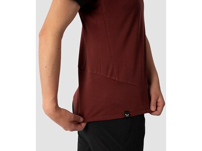 SALEWA Damen Shirt PEDROC PTC DELTA W T-SHIRT Rot