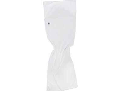 SALEWA Schlafsack Cotton-feel Liner Zip Silveriz Weiß