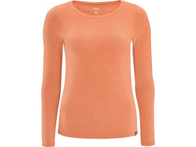 schneider sportswear Damen Yoga-Longsleeve MILAW-LONGSLEEVE Orange