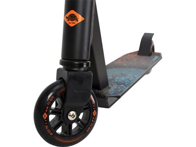 SCHILDKRÖT Scooter Stunt Scooter 360 Space (black-orange) Schwarz