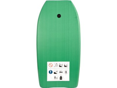 SCHILDKRÖT Schildkröt Schwimmbrett Bodyboard L, mit Nylonüberzug und EPS Schaumstoff-Kern, 93 x 46 c Grün