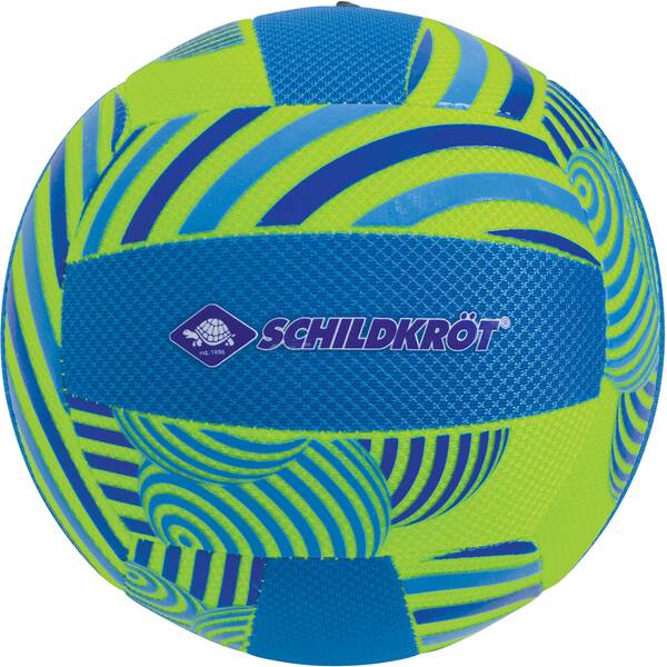 SCHILDKRÖT Ball Schildkröt Beachvolleyball Premium, textile Oberfläche mit griffigen Silikon-Print, 