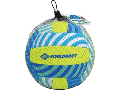 SCHILDKRÖT Ball Schildkröt Neopren Beachvolleyball, Größe 5, Ø 21 cm, normale Größe, farblich sortie Grau