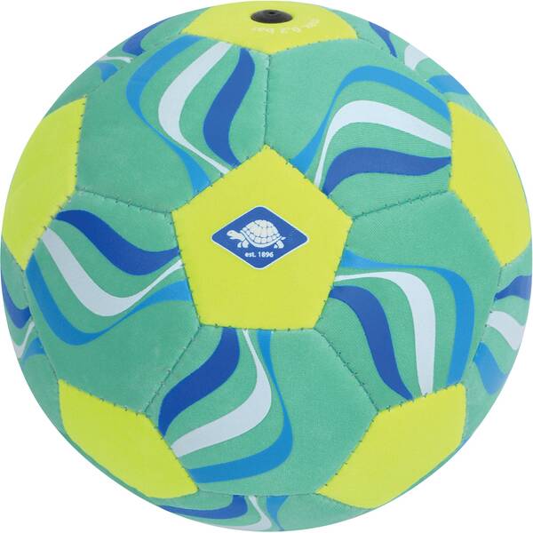 SCHILDKRÖT Ball Schildkröt Neopren Mini Beachsoccer, kleiner Fußball ideal für kleine Kinderhände un