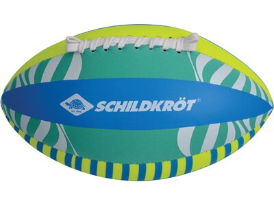 SCHILDKRÖT Ball Schildkröt Neopren American Football, Größe 6, 26,5 x 15 cm, farblich sortiert, grif Blau