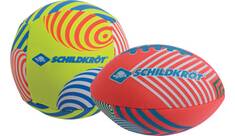 Vorschau: SCHILDKRÖT Schildkröt Mini-Ball-Duo Pack, Set bestehend aus 1 Volley und 1 American Football, Ø 9 cm