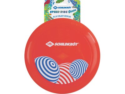 SCHILDKRÖT Schildkröt Speeddisc Basic, 130 g, 25 cm Durchmersser, Rot & Blau, farblich sortiert, 970 Blau