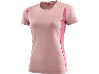 LÖFFLER Damen T-Shirt W SHIRT TWO-TONE Pink