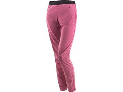 LÖFFLER Damen Hose W PULL-ON TREKKING PANTS TAPER Pink
