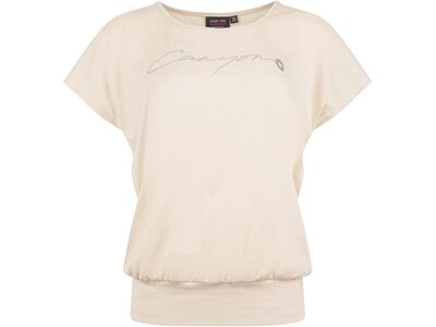 CANYON Damen Shirt T-Shirt 1/2 Arm Braun