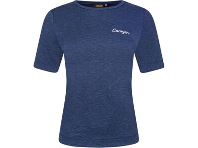 CANYON Damen Shirt T-Shirt 1/2 Arm Blau