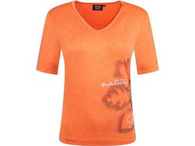 CANYON Damen Shirt T-Shirt 1/2 Arm Orange
