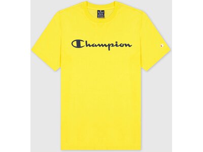 CHAMPION Herren Shirt Crewneck T-Shirt Gelb