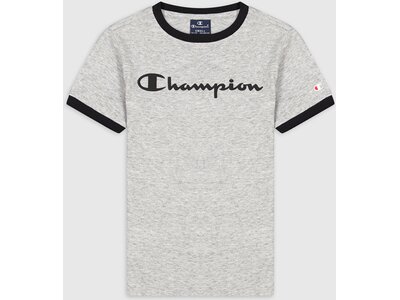 CHAMPION Kinder Shirt Ringer T-Shirt Grau