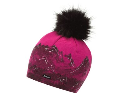 EISBÄR Damen Mütze Draw Lux Crystal Pink