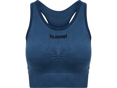 HUMMEL Damen Sport-BH FIRST SEAMLESS Blau