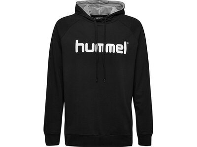 HUMMEL Fußball - Teamsport Textil - Sweatshirts Cotton Logo Hoody Schwar Schwarz