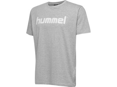HUMMEL Herren T-Shirt GO COTTON Silber
