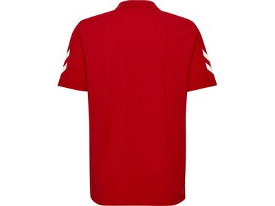 HUMMEL Fußball - Teamsport Textil - Poloshirts Cotton Poloshirt Rot