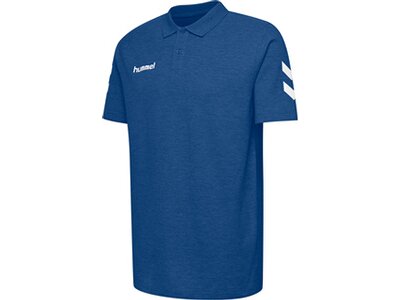 HUMMEL Fußball - Teamsport Textil - Poloshirts Cotton Poloshirt Kids Blau