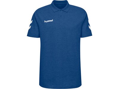 HUMMEL Fußball - Teamsport Textil - Poloshirts Cotton Poloshirt Kids Blau