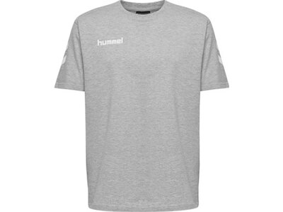 HUMMEL Herren T-Shirt GO COTTON Silber