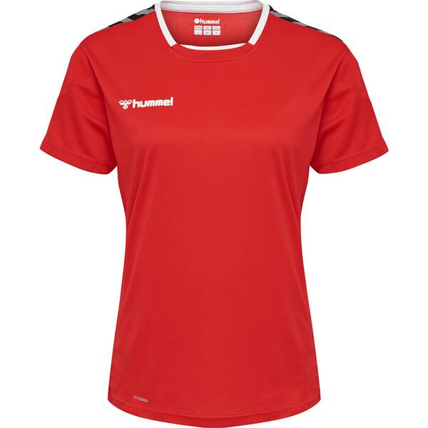 HUMMEL Fußball Teamsport Textil Trikots Authentic Poly Trikot kurzarm Damen › Rot  - Onlineshop Intersport