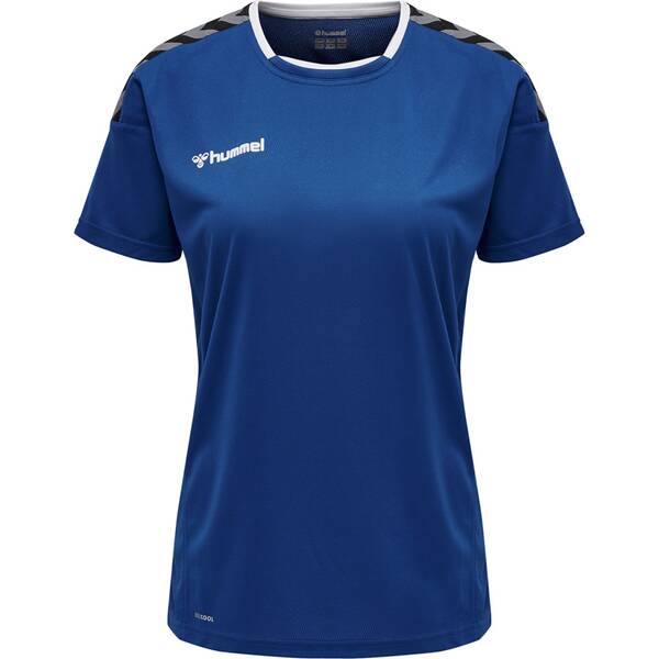 HUMMEL Fußball Teamsport Textil Trikots Authentic Poly Trikot kurzarm Damen › Blau  - Onlineshop Intersport