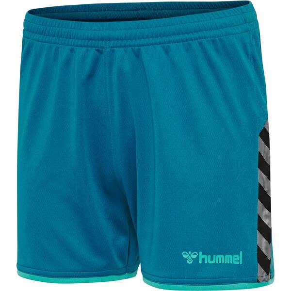 HUMMEL Fußball Teamsport Textil Shorts Authentic Poly Short Damen › Blau  - Onlineshop Intersport