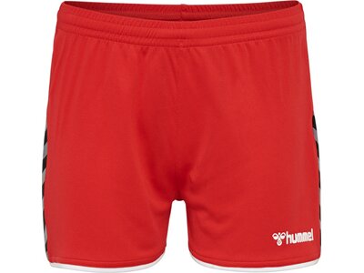 HUMMEL Fußball - Teamsport Textil - Shorts Authentic Poly Short Damen Rot